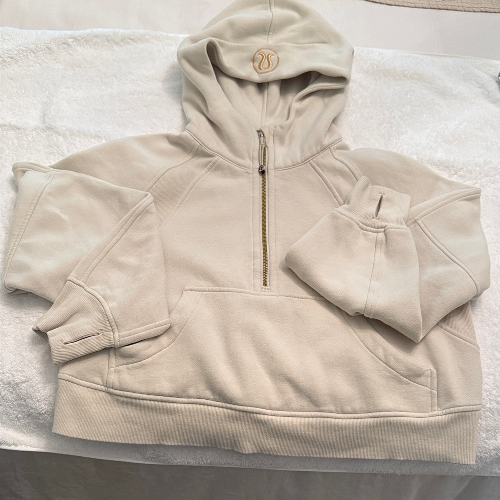 lululemon athletica Cream Hoodie